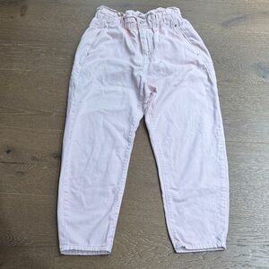 ZARA  Waist Jeans Light Pink Size US 6